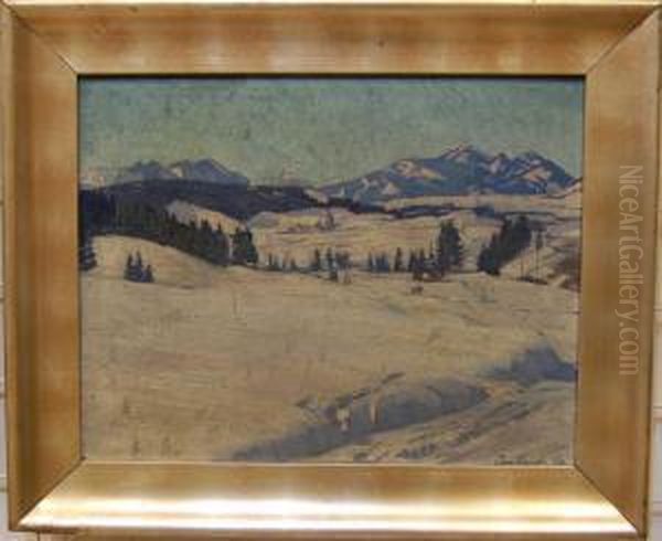 "winterlandschaft In Den Alpen" - view 1