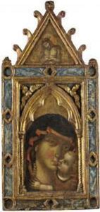 Madonna Col Bambino; Pieta by Niccolo Di Segna