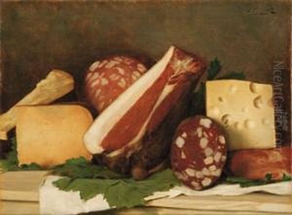Natura Morta Con Salumi E Formaggi - view 1
