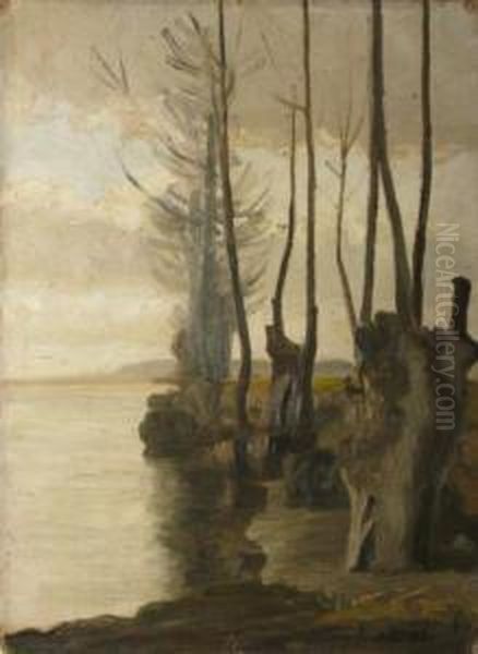 Bord De Riviere En Hiver - view 1