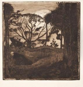 Le Soir, Ou La Glaneuse by Armand Seguin