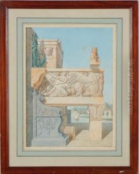 Classical Architecture Fragments - view 1