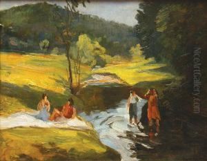 Postacie W Pejzazu, Ok. 1935