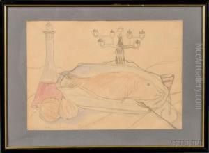 A Shabbat Meal by Efraim Seidenbeutlowie