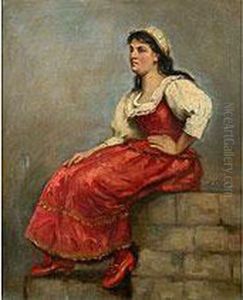 Junge Italienerin by Alfred Seifert