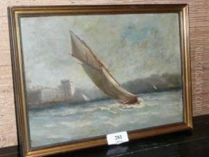 Bateau Sortant Du Port. by Paul Seignon