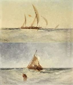 Bateaux En Mer by Paul Seignon
