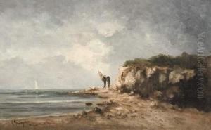 Les Pecheurs Dans Une Calanque