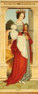 Saint Barbara by Alexander Maximilian Seitz