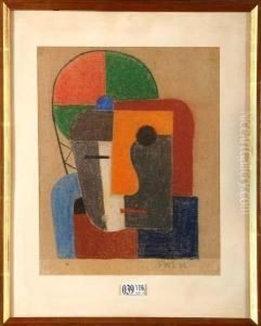 Figure Cubiste by Franz Wilhelm Seiwert