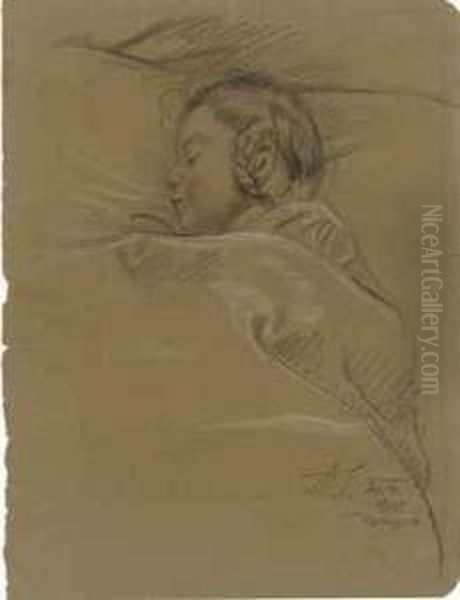 A Sleeping Girl - view 1