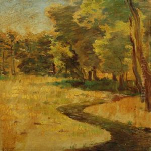 Streem In The Woods by Georg Sophus Seligmann