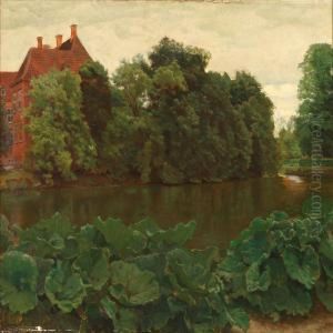 Landscape From Nyso, Denmark by Georg Sophus Seligmann