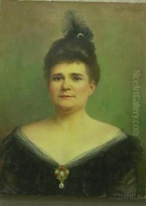Portrait Of Mrs. Salisbury by Jean Paul Selinger