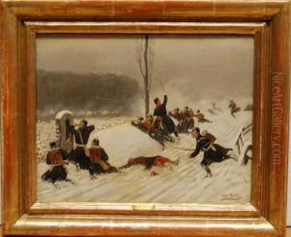 Feuergefecht Im Winter - view 1