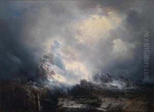 Approaching Snowstorm by Josef Selleny