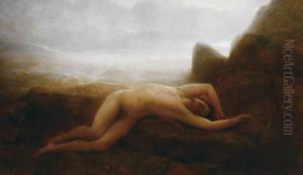 The Death Of Leander - view 1