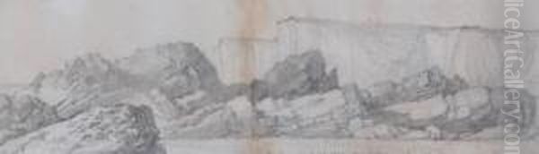 Rocky Coastline At Bude - view 1