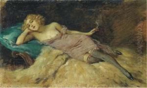 L'attesa by Lino Selvatico