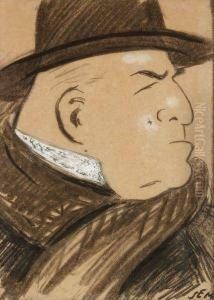 Lucien Guitry by Georges Goursat Sem