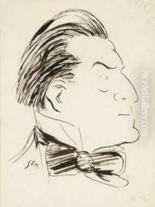 Sacha Guitry by Georges Goursat Sem