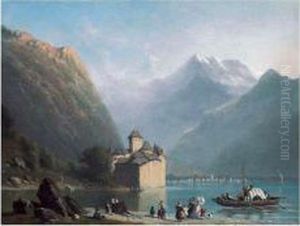 Chateau Chillon by Anthon Adrianus Sem