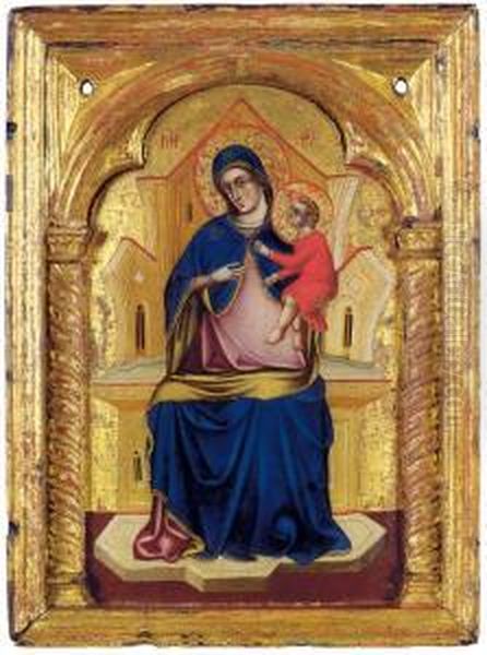 Madonna Col Bambino In Trono - view 1