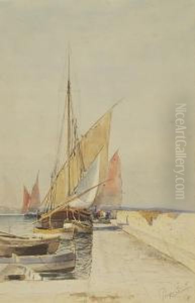 Boats At A Dock. - view 1