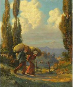 Ritorno Dai Campi by Pietro Antonio Sencig
