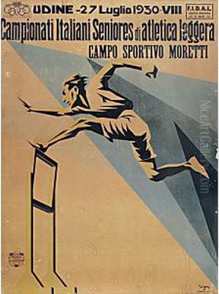"campionati Italiani Seniores Di Atletica Leggera Udine" (1930) - view 1
