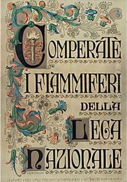 "comperate I Fiammiferi Della Lega Nazionale" (1922) - view 1