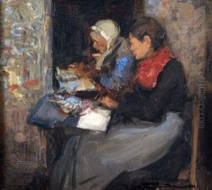 Breton Women At Work