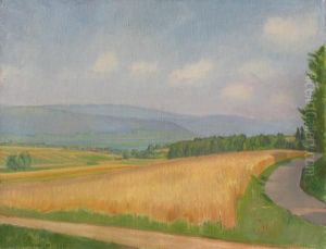 Seelander Landschaft by Traugott Senn