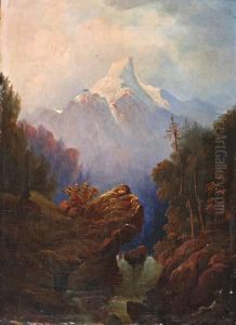 Berglandschap by Sentz