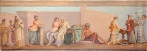 Scene De La Vie Antique