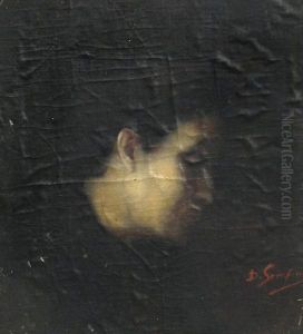 "profile (the Painter's Mother) by Dimitrie Serafim