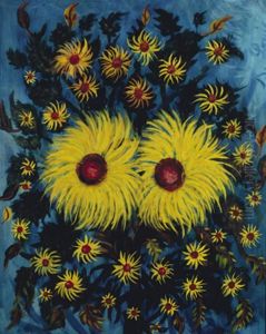Deux Grandes Marguerites by Seraphine De Senlis