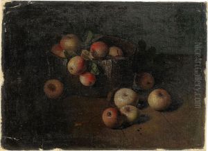 Still Life With Apples by Sergei Alexandrovich Mako