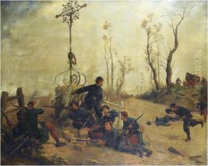 Scene De La Guerre De 1870