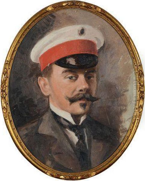 Etude Preparatoire Pour Le Portrait Du Baron Rausch De Traubenberg. - view 1