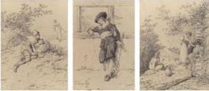 Three Historical Genre Scenes