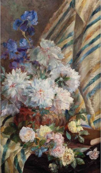 Vaso Di Fiori In Un Interno - view 1