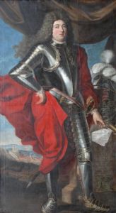 Portret Ten Voeten Uit Van Andreas Josephus De Brancas by Michel Serre
