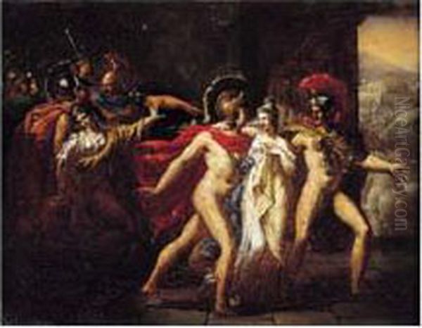Castor Et Pollux Delivrant Helene - view 1