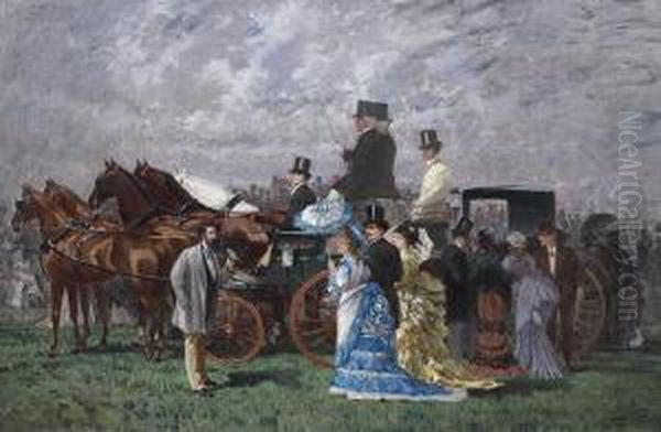 Elegants Aux Courses - view 1
