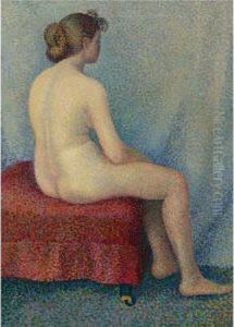 Jeune Fille Assise by Yvonne, Mme Mille Serruys