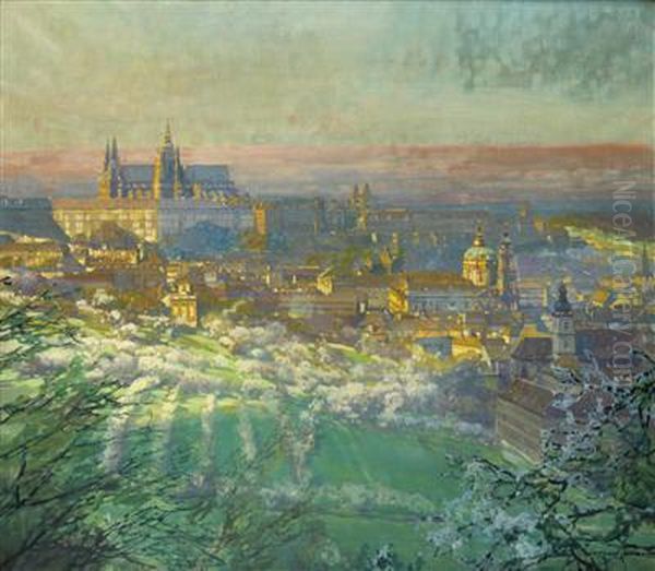 The Lesser Quarter And Prague Castle - view 1