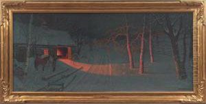 Country Blacksmith Shop by Gulbrand Sether