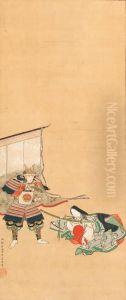 The Night Attack On Horikawa Palace: Yoshitsune And Ladyshizuka The Night Attack On Horikawa Palace: Yoshitsune And Ladyshizuka
