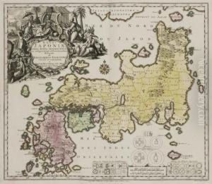 Regni Japoniae Nova Mappa Geographica, Ex Indigenarum Observationibus Delineata Ab Engelberto Kaempfero, Recusa Et Emendata.